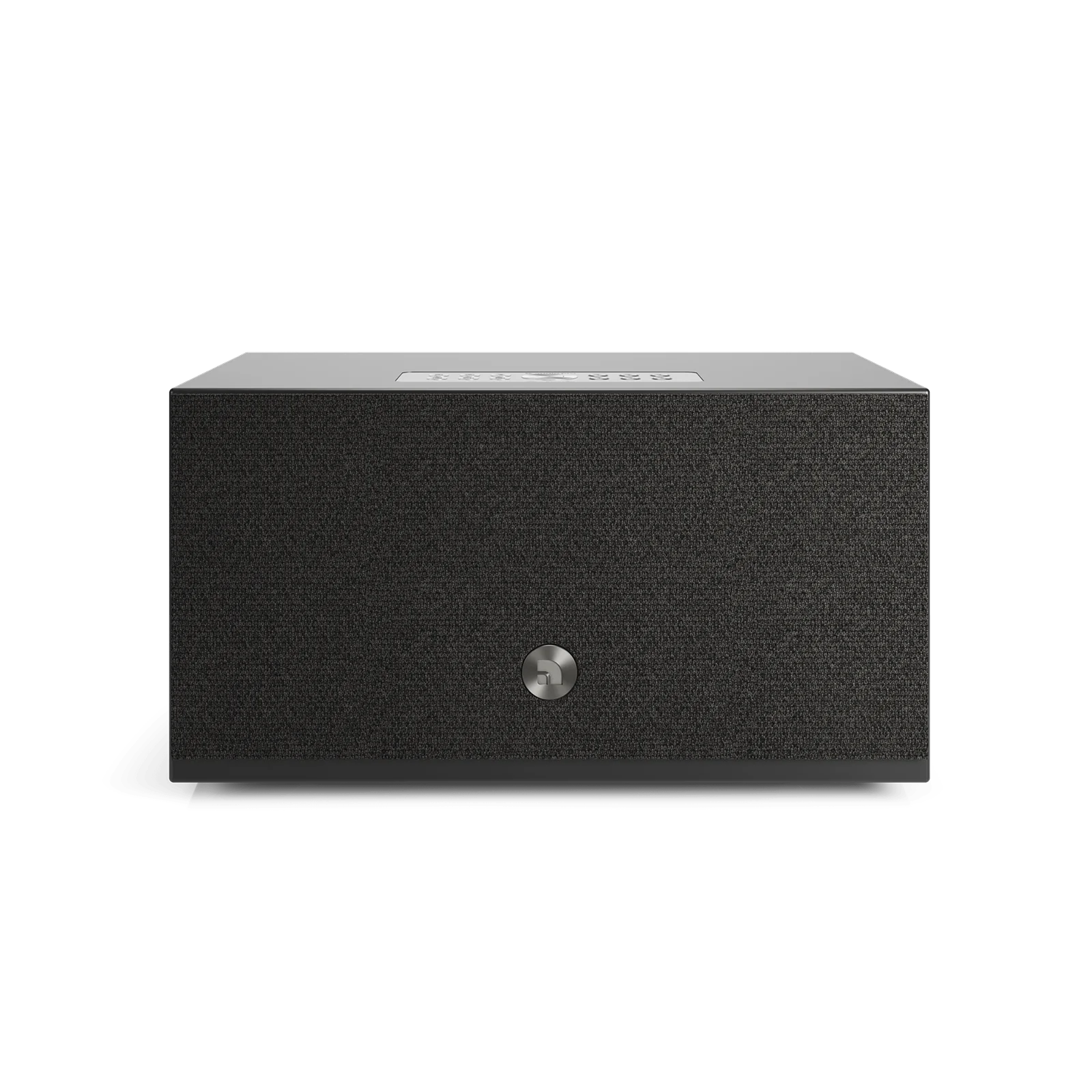 Enceinte WiiM Edition C10 MKII noire, vue de face