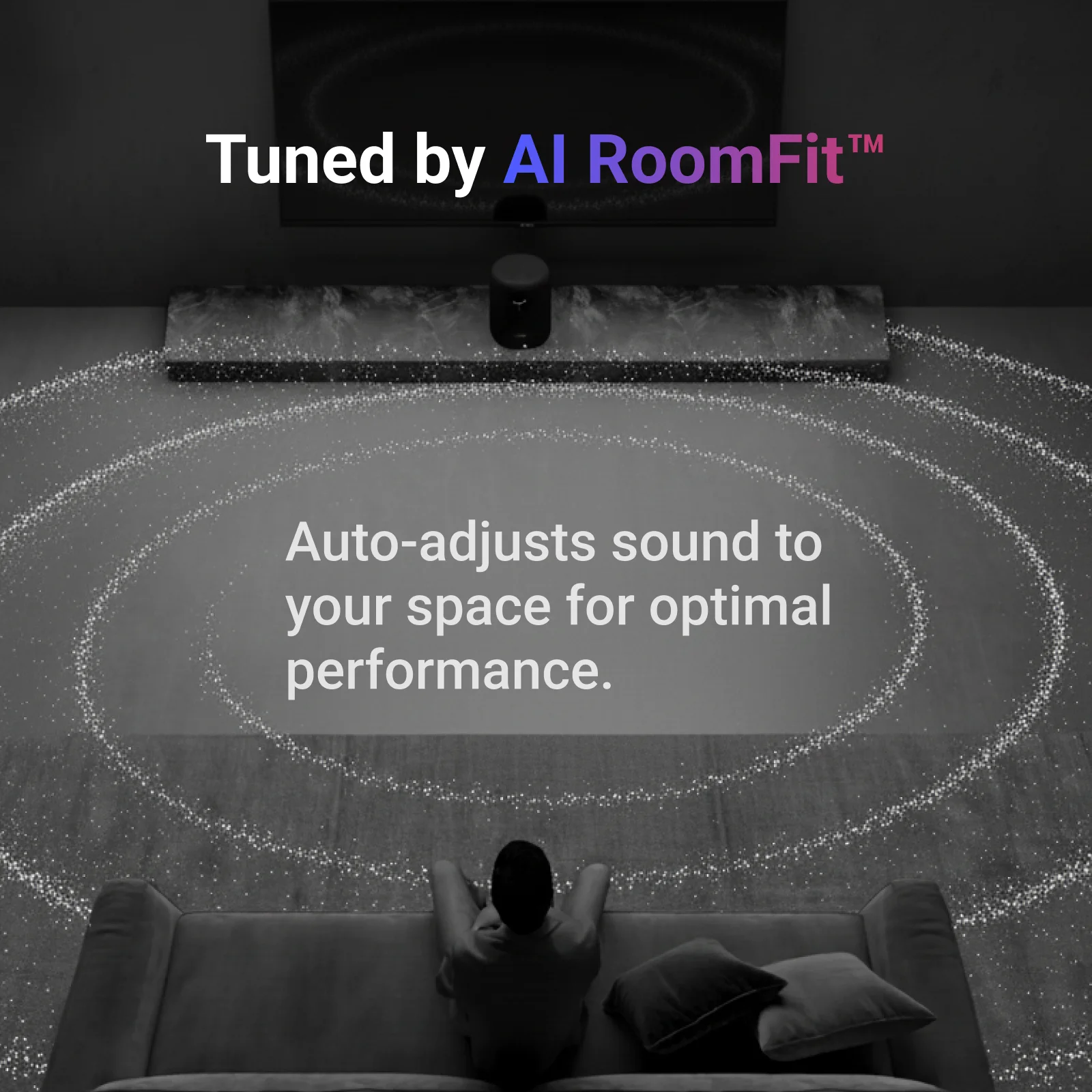 Calibration AI RoomFit du WiiM Sound depuis l’appli WiiM Home