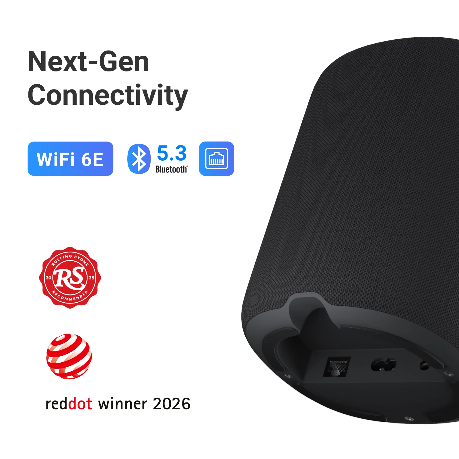 Connectique et options sans fil du WiiM Sound