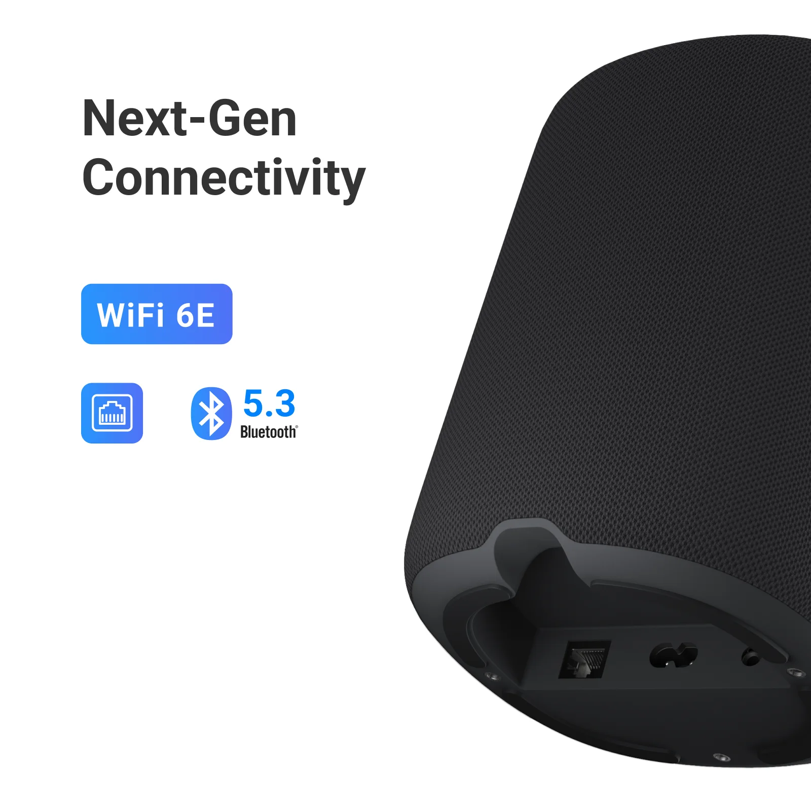 Connectique filaire et sans fil du WiiM Sound Lite