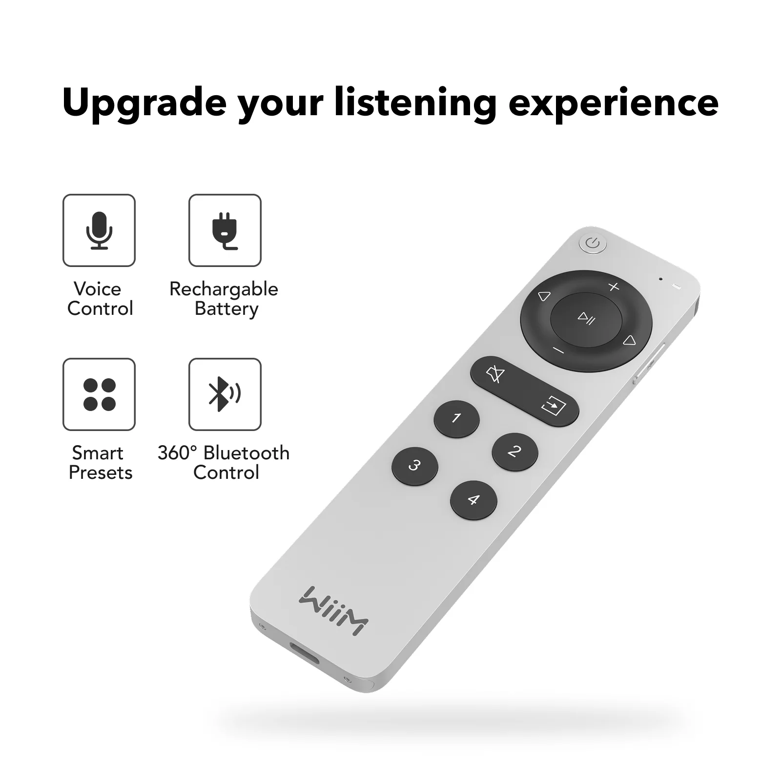 Fonctions clés : commande vocale, batterie rechargeable, présélections et Bluetooth 360°